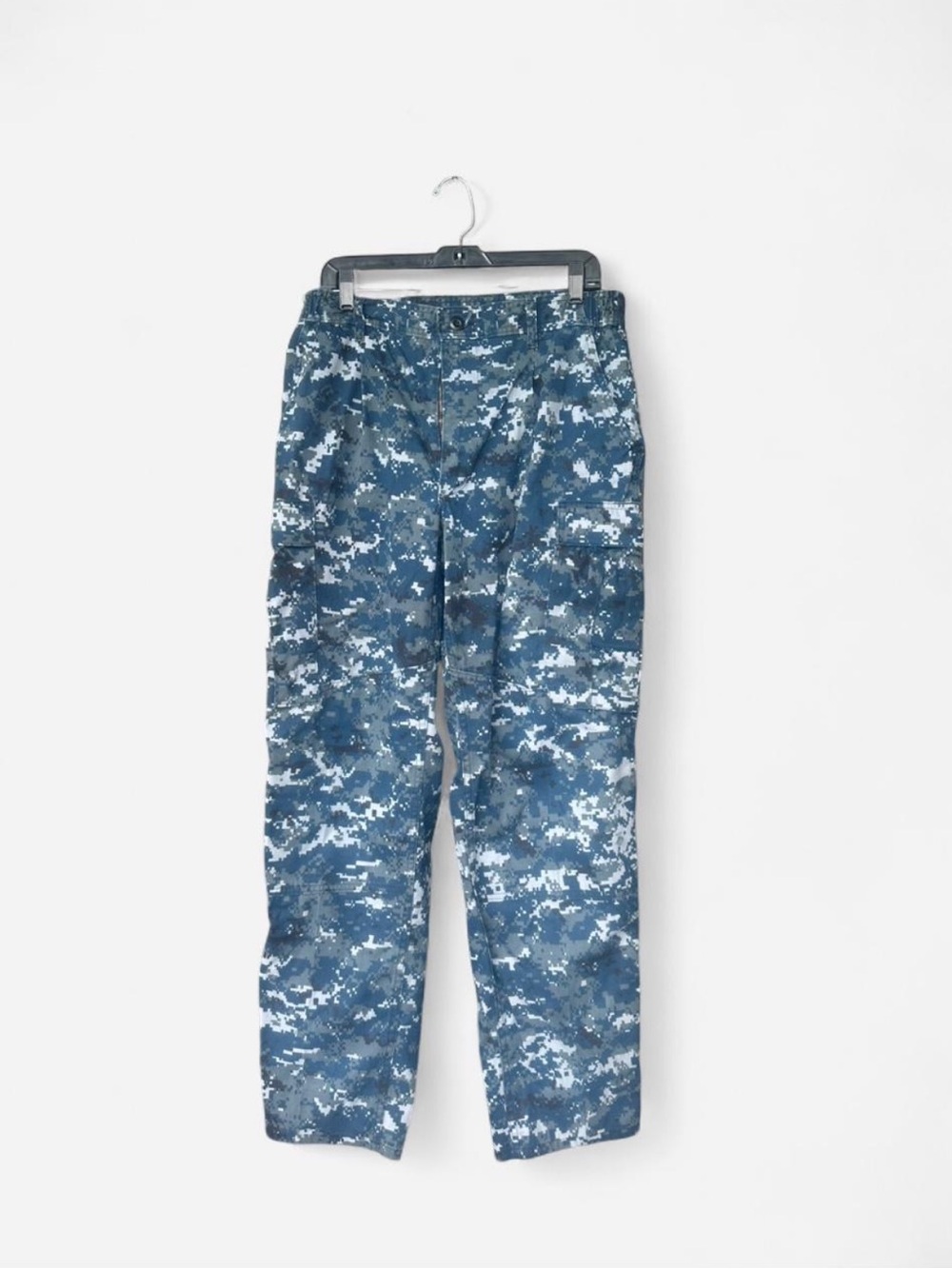 Blue Digital Camo Men's Cargo Pants